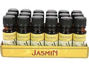 Jasmine fragrance oil 10ml Exotic floral aroma in elegant glass bottle