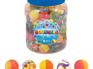 Jet Balls 3 3cm 10 különböző színű felugrott mini labdák játékokhoz és szórakozáshoz