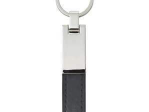 Keons Keychain with Steel Plate & Plastic Flap: Robust & Modern
