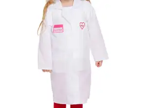 Cappotto del medico del costume del bambino per le ragazze 3 anni del travestimento del medico del bambino