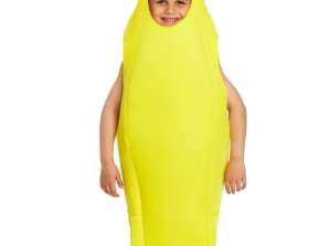 Детски бананов костюм Голям 10 12 години Голям бананов костюм за деца