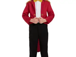 Dětský kostým Showman Velikost 4 6 let Převlek ředitele cirkusu pro karneval a karneval