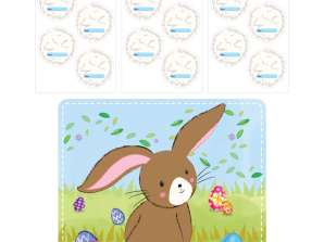 Glue the tail to the bunny game 14 pieces – ideal for Easter party activities