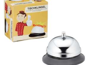 Small Table Bell 8 5cm Stylish Signal for Gastronomy & Office