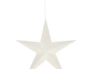 Liten hvit papirstjerne for hengende diameter 20 cm Grunnleggende