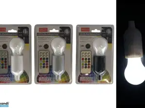 Lampe extractible à LED avec télécommande - 3 modes de couleur économes en énergie