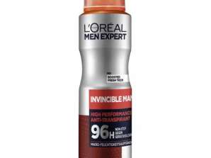 L'Oréal Men Expert Yenilmez Erkek Deodorant Sprey 150ml: Uzun Süreli Güç