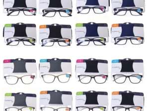 Reading Glasses Set with Case 4 Pack Various Designs Ideal for Frequent Readers