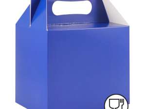 Lancheira Royal Blue Bento Box 14L x 9 5W x 12H cm Robusta & à prova de vazamentos