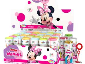 Minnie Mouse Săpun Bubbles 60Ml cu Puzzle Capac Labirint Jucării pentru copii pentru exterior