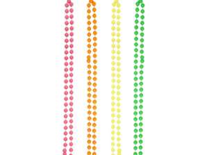 Neon necklace 1M cord in 4 different colours – versatile accessory