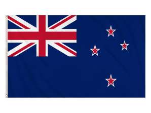 Új-Zéland zászlaja 1 5x9 1m nagy, tartós kültéri Új-Zéland nemzeti zászlaja