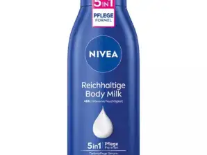 Nivea Hydrating Body Milk 400ml Deep Moisture Lotion for Lasting Skin Softness