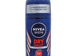 Nivea Men Dry Impact Roll On Deodorant 50ml Yoğun Koku ve Ter Kontrolü