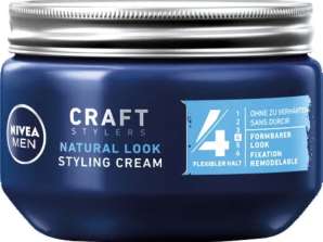 Nivea Men Styling Cream juuksegeel 150ml Strong Hold &; Natural Finish