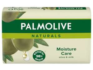 Palmolive Naturseife Olive 90g   Feuchtigkeitsspendende Reinigung mit Olivenextrakt