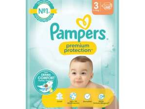 Pampers Premium Protection Talla 3 Midi 68 Piezas: Protección Segura y Comodidad