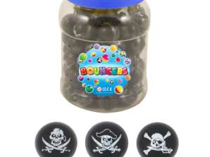 Pirate Jet топки 3 3 см 6 различни мотиви скочи мини топки за тематични партита и игри