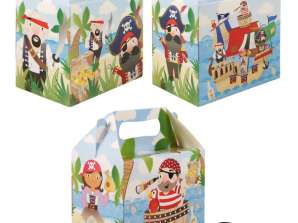 Pirate Lunch Box for Kids 14L x 9 5W x 12H cm Bento Box in 3 Designs