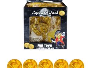 Piratenmünzen Gold   2 4 cm  12 Stück
