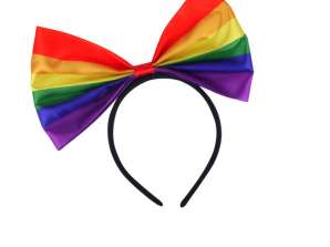 Opaska na głowę Pride Kolorowe nakrycia głowy LGBTQ jako dodatek do festiwalu