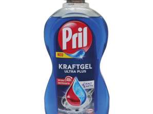 Pril Kraft Gel Ultra Plus Lavavajillas Líquido 450ml: Excelente poder de disolución de grasa