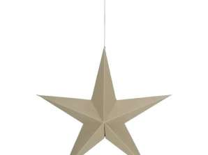 Título del producto: Pequeña estrella de papel básica para colgar topo decorativo de 20 cm de diámetro