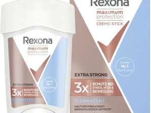 Rexona Dezodorantas Stick 45ml Maksimali apsauga Šviežias kvapas – ilgai išliekantis
