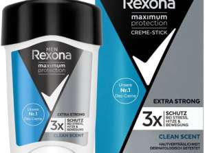 Rexona Stick 45ml για Άντρες Μέγιστη Προστασία Καθαρή Φρεσκάδα