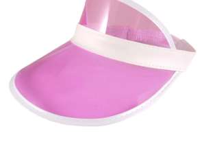 Pink Visor Cap for Adults | Stylish sun visor