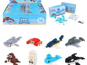 Sea Life Baukasten  12 verschiedene Modelle  Kinderspielzeug für kreatives Bauen