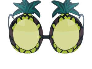 Ски очила за възрастни жълт обектив ананас дизайн анти мъгла UV защита зимни спортове