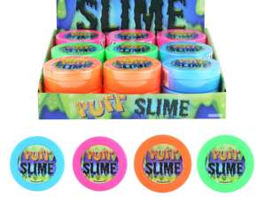 Smart Puff Slime 30 g 8 cm x 3 cm Različne barve – pakiranje 4 interaktivnih sluzi