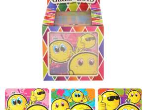 Smiley Puzzle  13 cm x 12 cm  3 verschiedene Designs  Lern  und Spaßspiele für Kinder