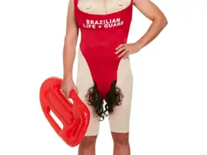 Kostým plážový plavčík pro dospělé ideální pro karneval a tematické večírky