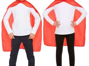 Costume da supereroe per bambini Travestimento rosso taglia unica per ragazzi e ragazze
