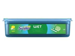 Swiffer Wet Wipes Refill Pack 24 Peças – Limpeza Rápida e Completa do Pavimento