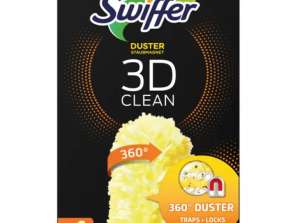 Swiffer Dust Magnet 360° Refill Pack 5 Toalhetes eletrostáticos para limpeza global