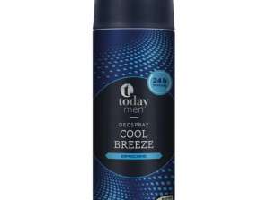 Desodorante en spray para hombre Today Cool Breeze 200 ml: aroma refrescante para una frescura duradera
