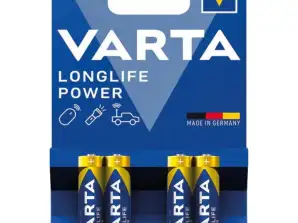 VARTA Micro AAA alkalické baterie 4 balení s dlouhou životností