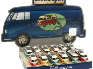 VW Bus Schlüsselanhänger mit LED Lampe – Ideal für Sammler und Ausstellung