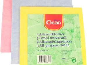 Universāls tīrīšanas audums CLEAN izgatavots no Thermo Fleece 38x38cm 3 iepakojuma