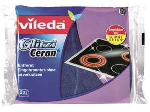 Vileda Sponge Glitzi Ceran 2-pack Απαλός καθαρισμός ευαίσθητων επιφανειών