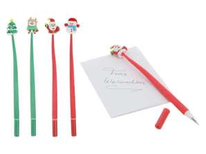 Christmas Gel Pens Set of 3 Festive Stationery