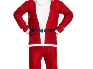 Costum Moș Crăciun pentru adulți – costum clasic de Crăciun