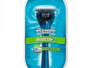 Wilkinson Protector 3 biztonsági borotva Precíz borotválkozás hárompengés kényelemmel