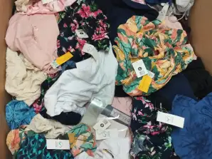 Nouveaux modèles de mélange de vêtements, tailles réduites, stock excédentaire