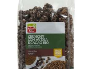 CRUJIENTE DE AVENA CACAO 375G BIO