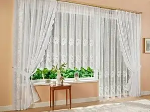 Stock liquidation approx. 6000 prefabricated curtains Stores Curtains Opaque Made in Germany Unit price 3,49 €