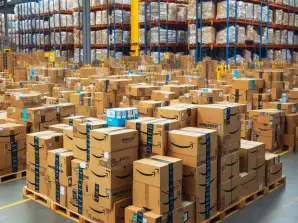 Amazon - Retourenpakete - Produktionsüberschüsse - Amazon Parcels Geschlossene Pakete